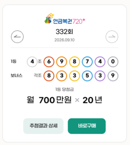 연금복권