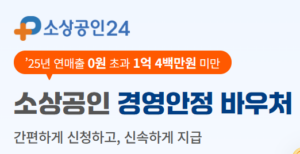 소상공인경영안정